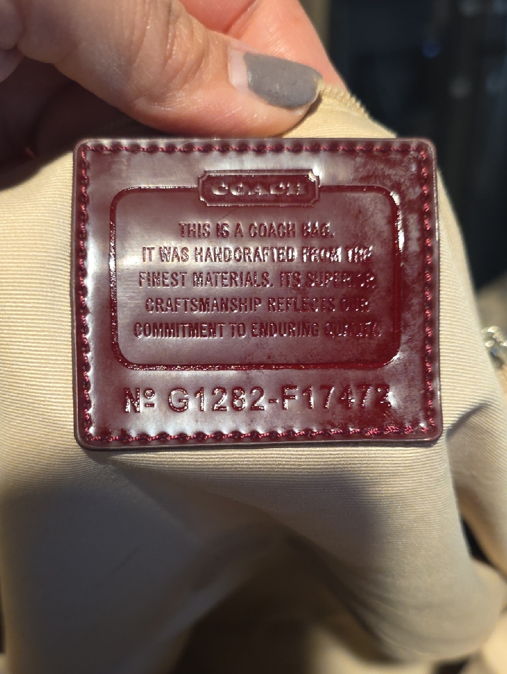 Coach Holiday Limited Edition Lurex Signature Hobo - Picture 3 of 11